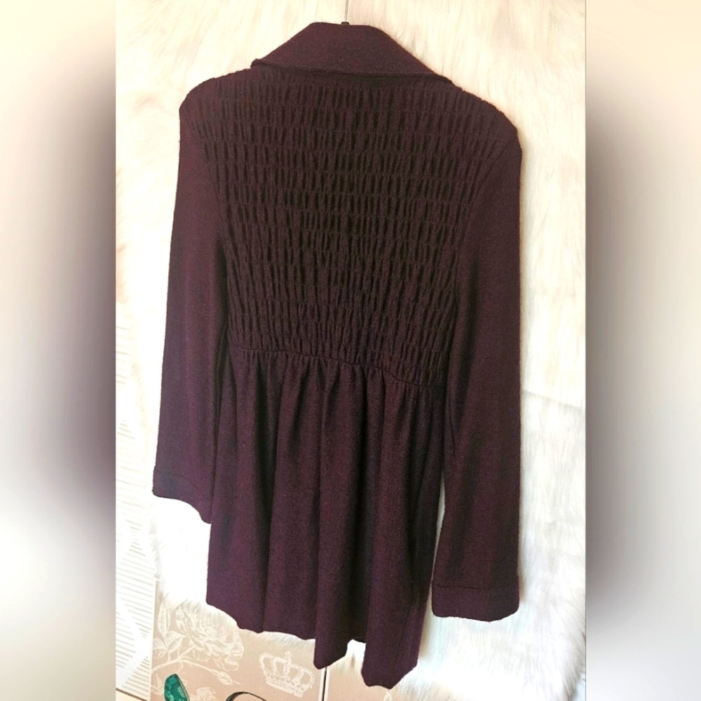 Dex *Rare* 100% Boiled Wool Sweater Dress - Picture 4 of 6